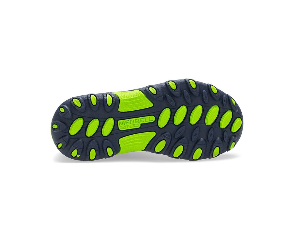 Tenis Criança - Merrell Trail Chaser - Azul Marinho/Verdes - BNR120863